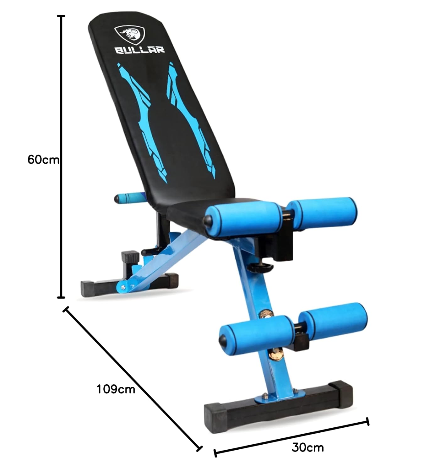 3-Cut Professional Home Gym Set with Multipurpose Bench Combo