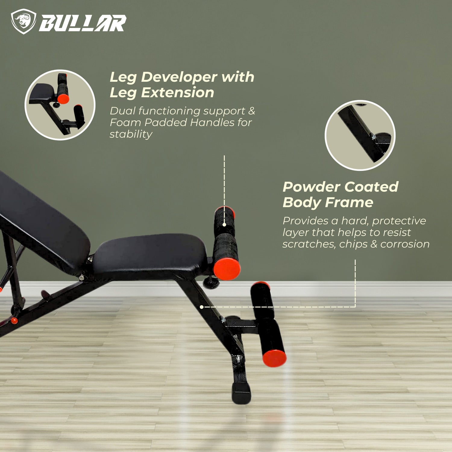 Adjustable Home Gym Workout Bench for Men & Women