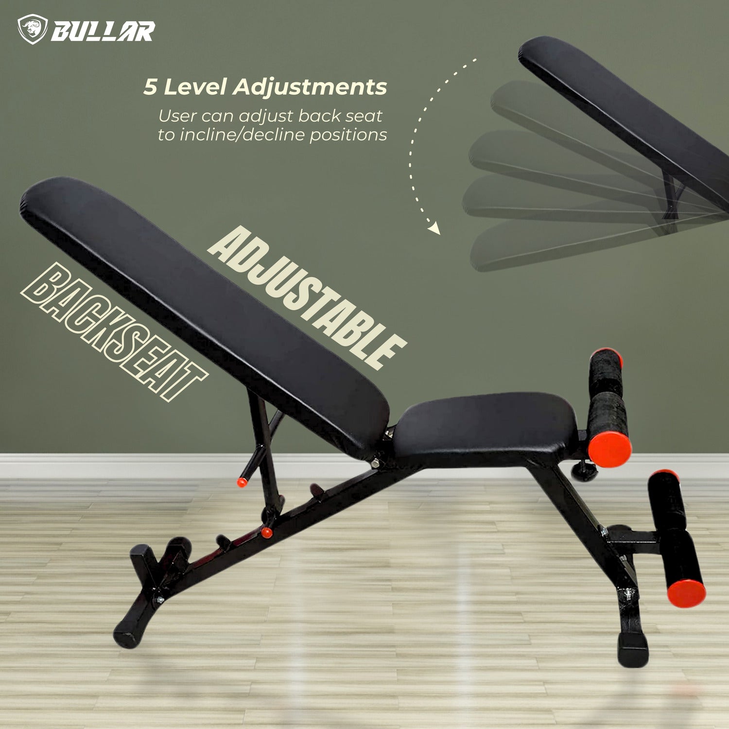 Adjustable Home Gym Workout Bench for Men & Women