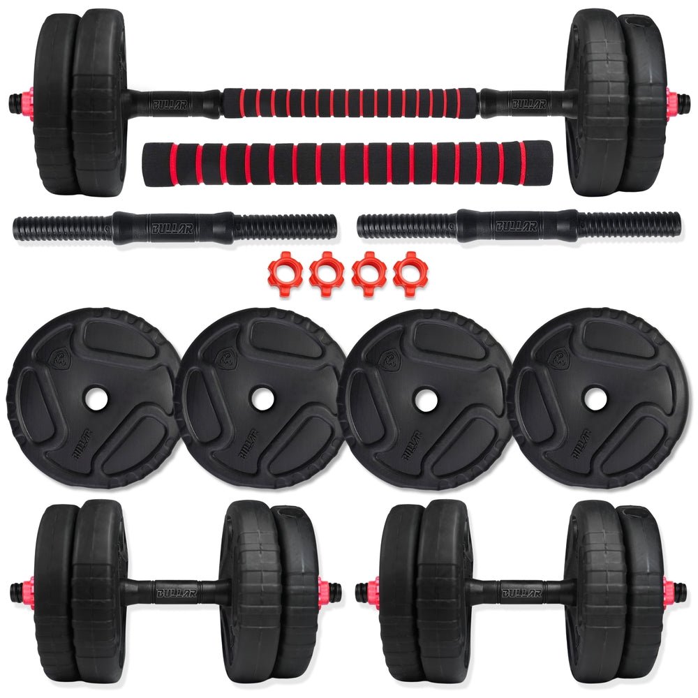 Premium PVC Adjustable Dumbbells Set with Connector Rod for - Main Image