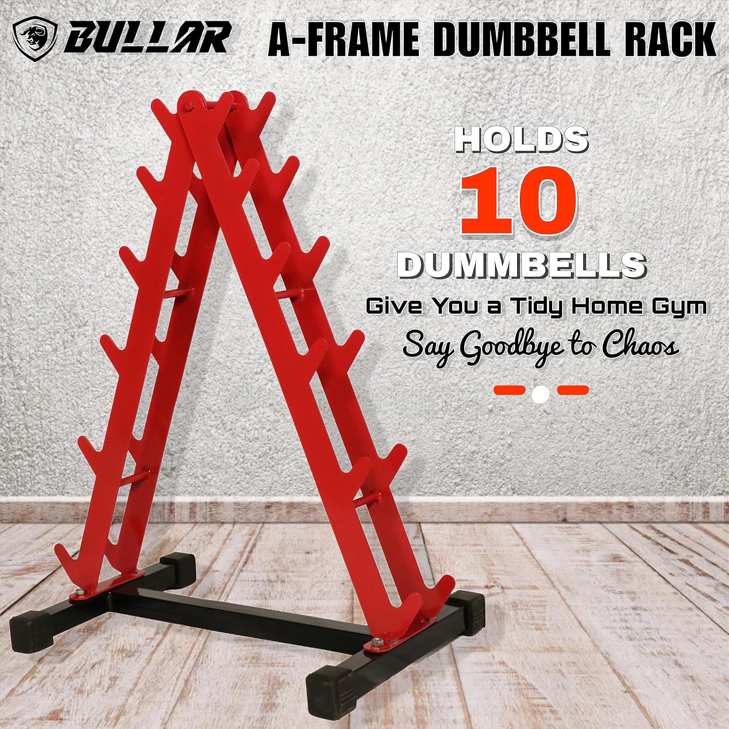 A-Dumbbell Rack for Home Gym Fitness