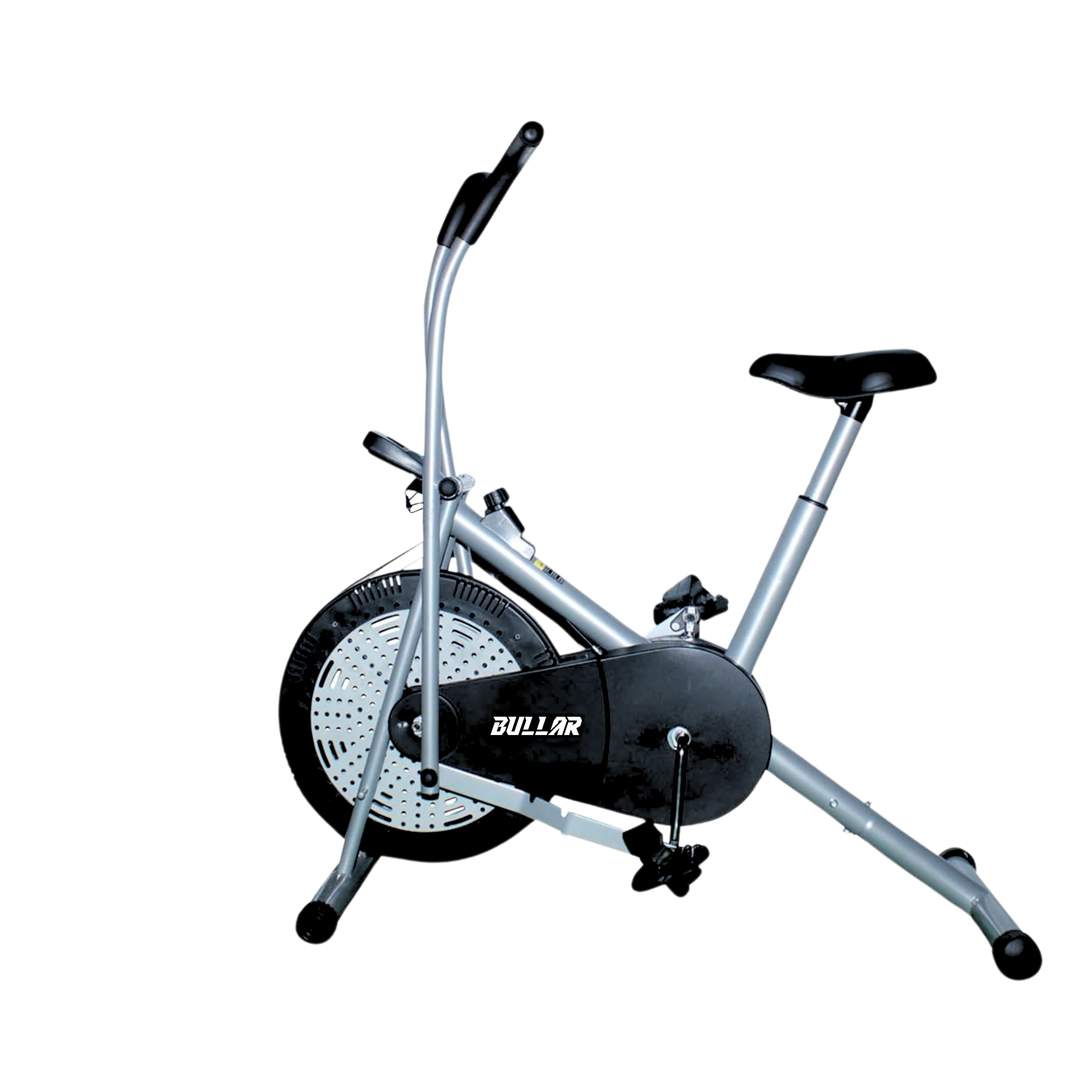 Air Bike Exercise Cycle with Adjustable Cushioned Seat, Moving Handles, Backrest, Twister - All Models