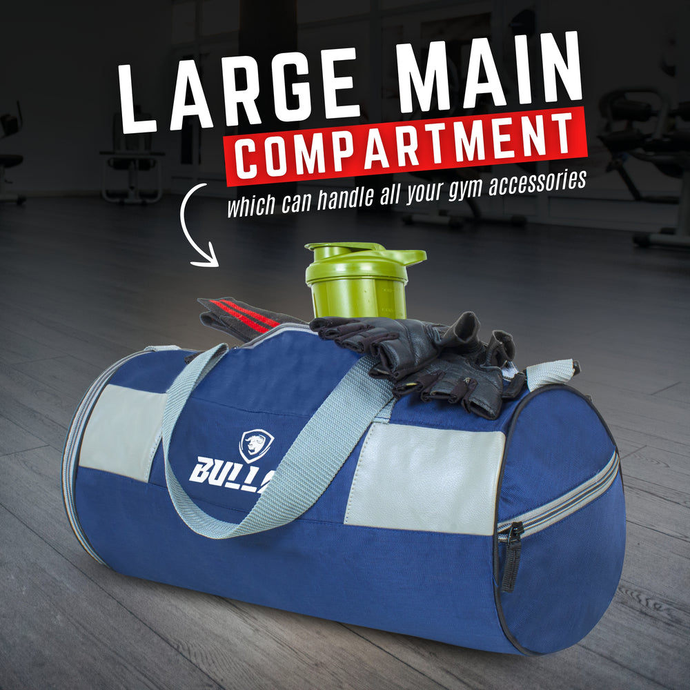 Gym Duffel Bag with Shoe Compartment for Men & Women - Multi Colors