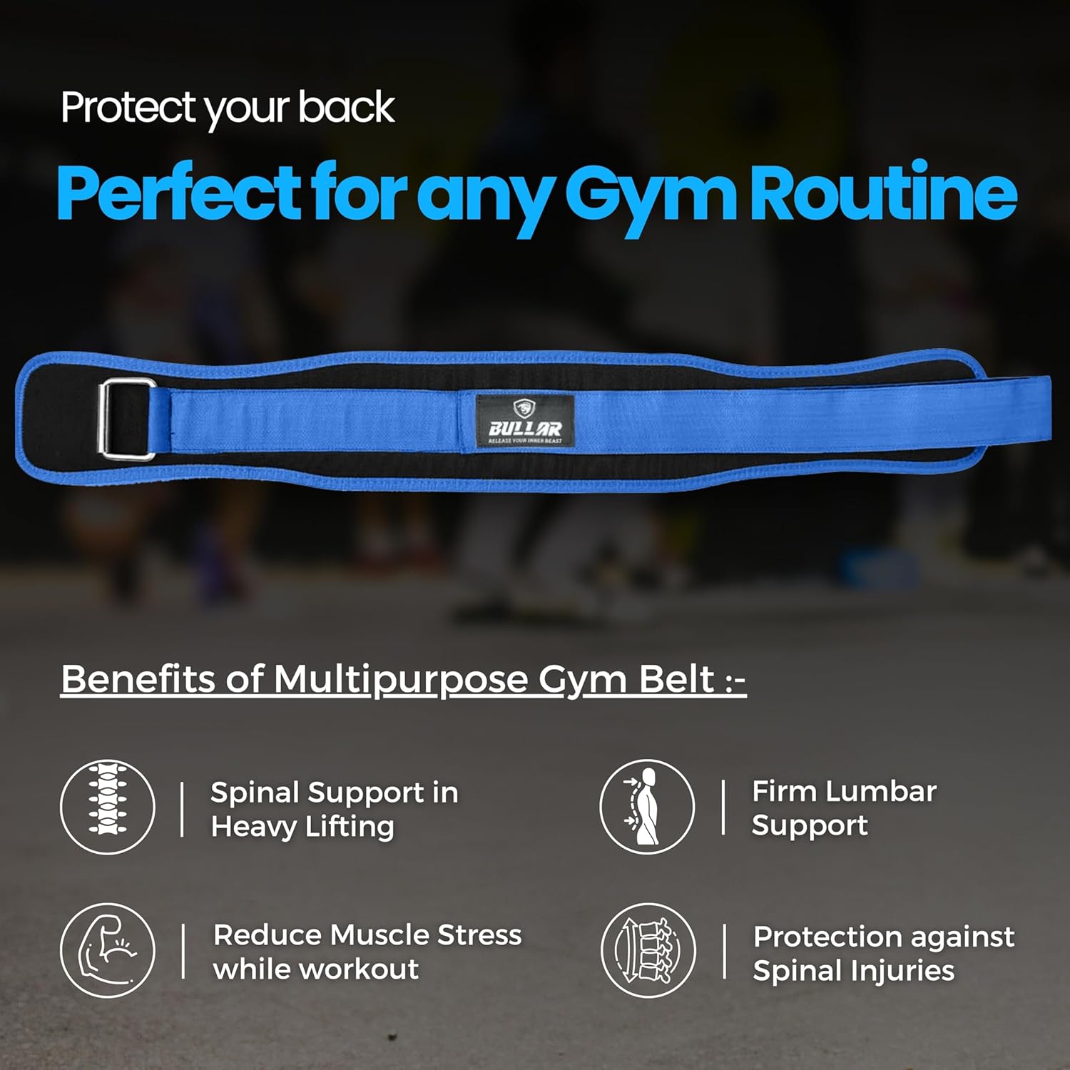 Gym Accessories Set with Duffle Bag, Weight Lifting Belt, Hand Gripper, Jump Rope, Workout Gloves