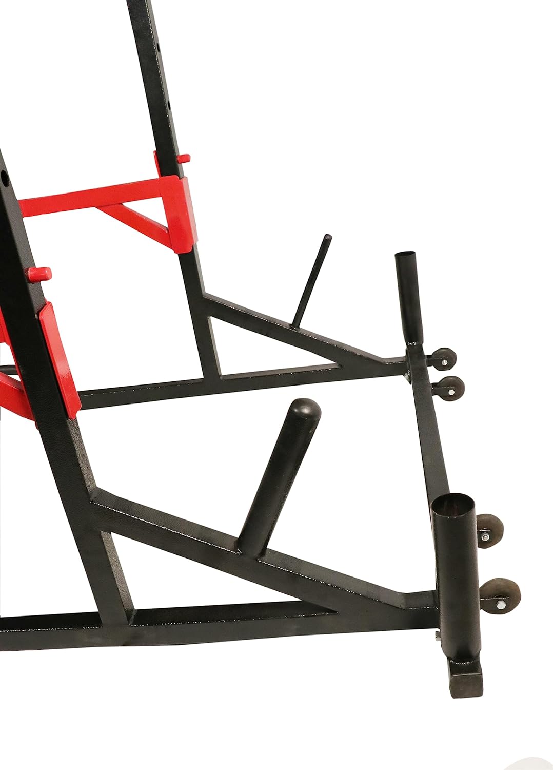 Workout Rack Pole Heavy-Duty Adjustable Power Squat Rack Pro for Home Gym Workout ...