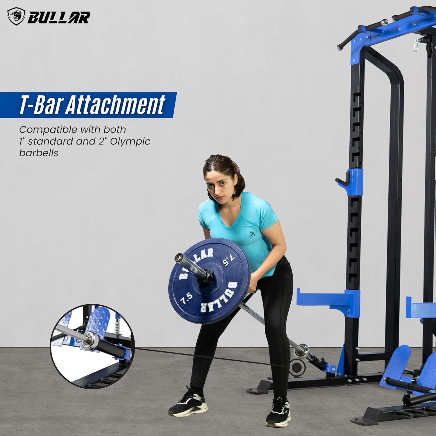 Multistation Power Squat Rack Pro with Pull Up Bar, Heavy-Duty