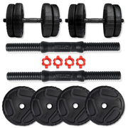 Premium PVC 2.0 Adjustable Dumbbells Set For Daily Workout