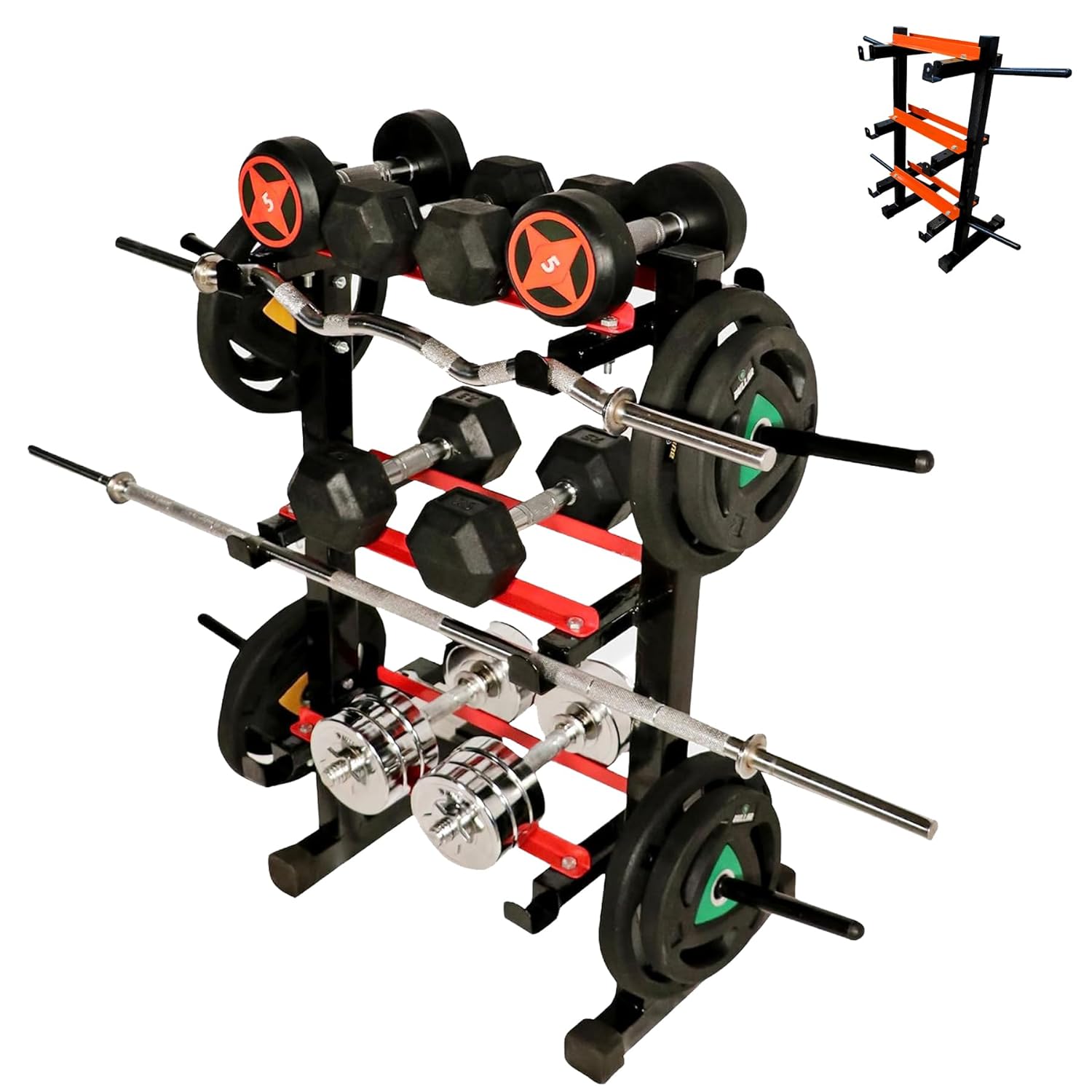 Pro Dumbbell Rack for Home Gym Fitness