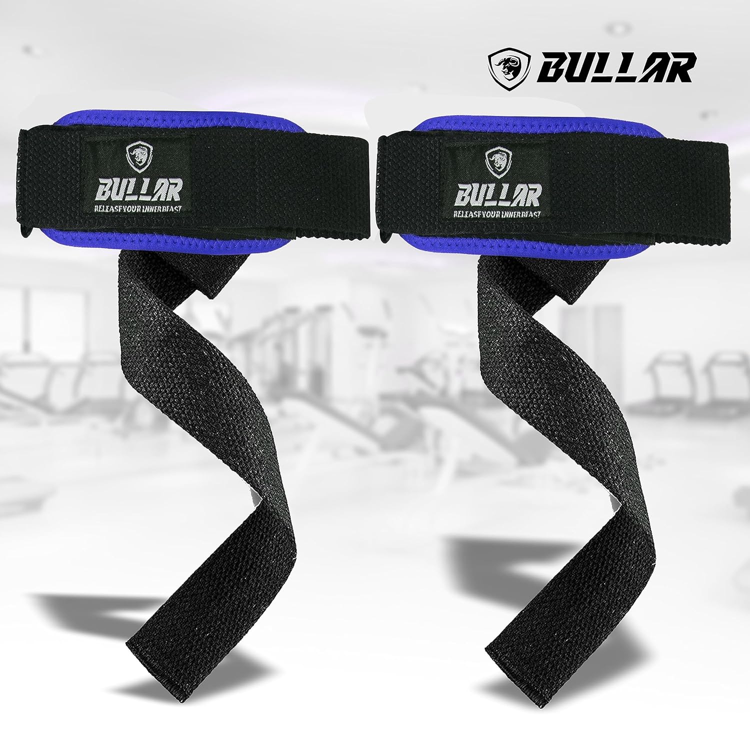 Weight Lifting Straps with Wrist Support for Powerlifting, Strength Training