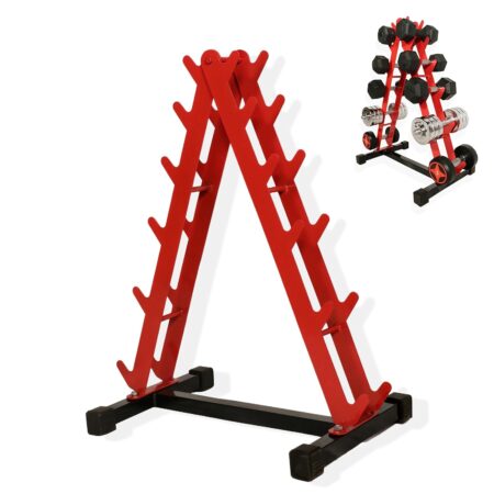 V-Dumbbell Rack for Home Gym Fitness