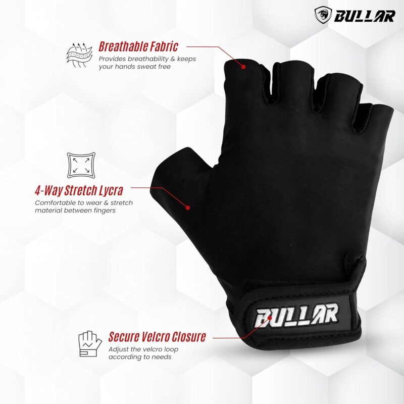 Premium Quality Gym Gloves for Weightlifting - Ideal for Men/Women - Image 4